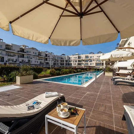 Thalassa Beach Family & Waterpark Resort Vokolidha Exterior photo